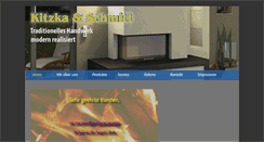 Desktop Screenshot of kitzka-schmitt-kacheloefen.com